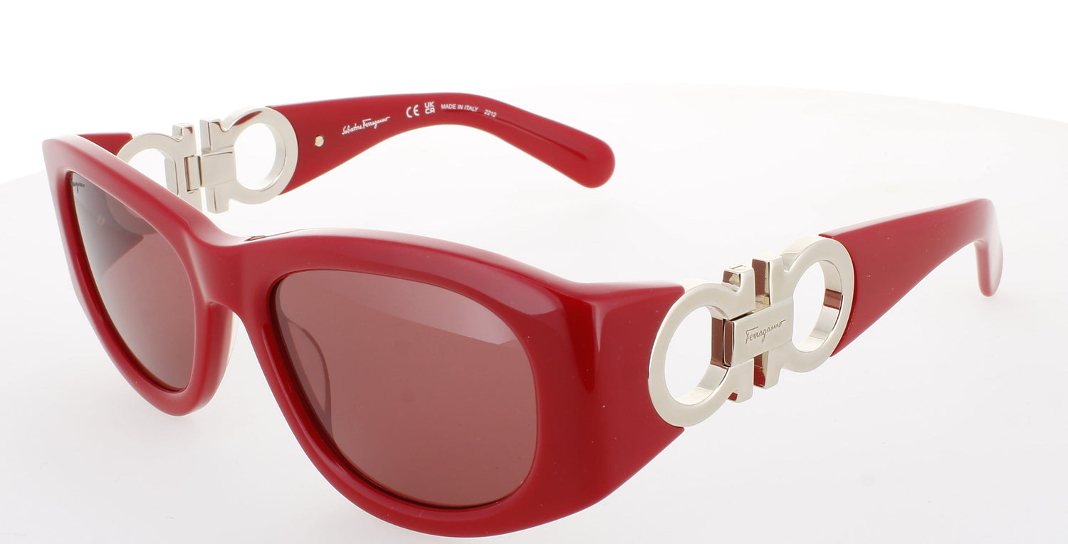 SALVATORE FERRAGAMO SF1082S Frame RED Lens RED