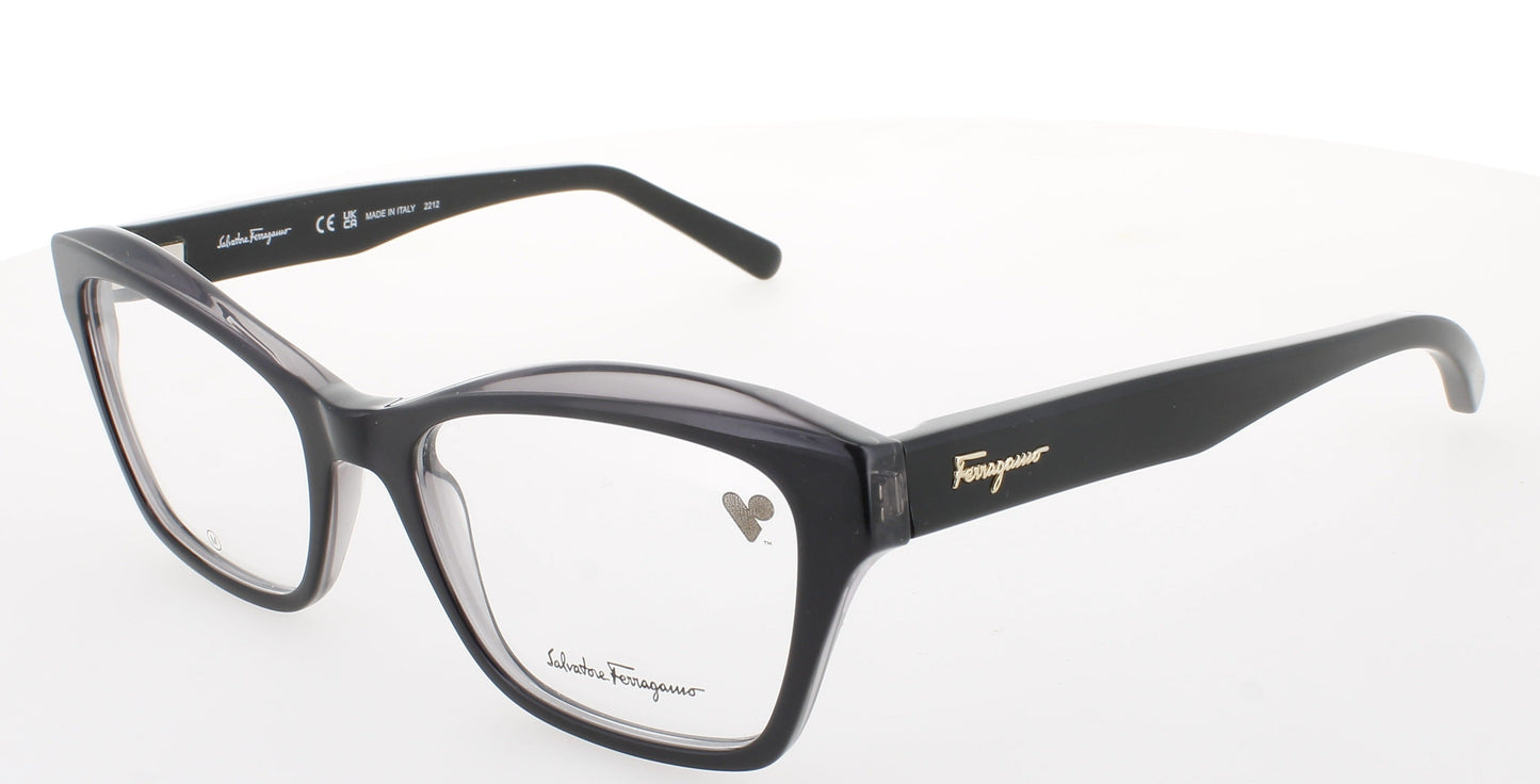 SALVATORE FERRAGAMO SF2951 Frame DARK GREY/GREY Lens DEMO