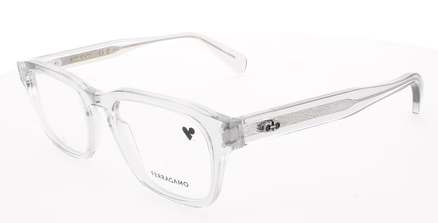 SALVATORE FERRAGAMO SF2958 Frame LIGHT CRYSTAL GREY Lens DEMO