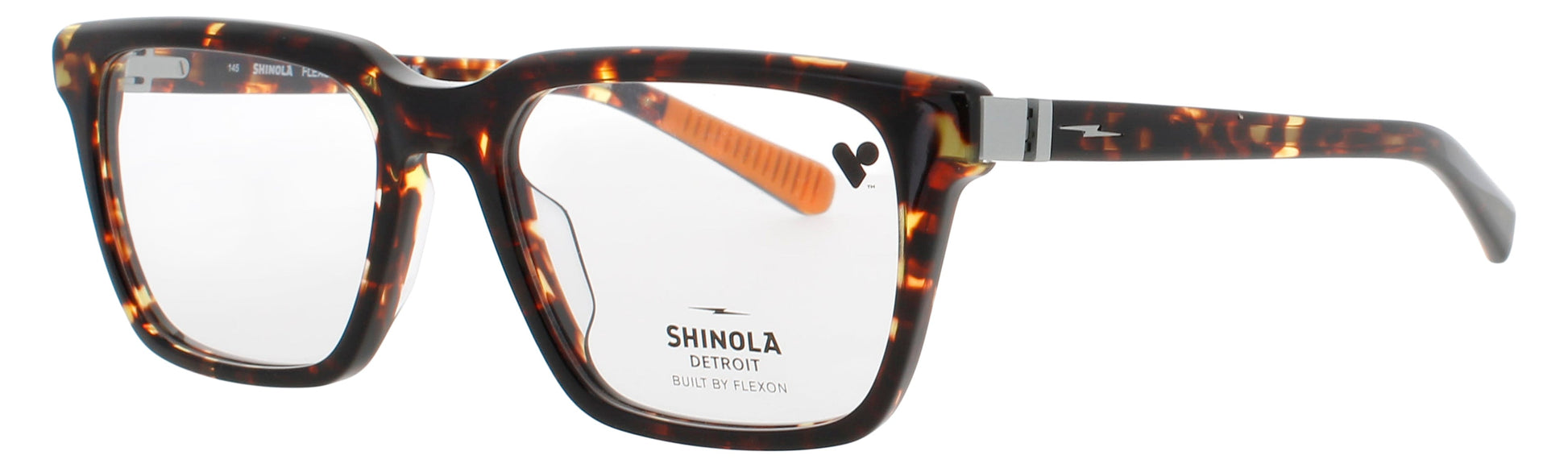 FLEXON SHINOLA SH15000 Frame TORTOISE Lens DEMO