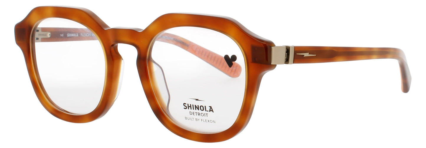 FLEXON SHINOLA SH15001 Frame TORTOISE Lens DEMO