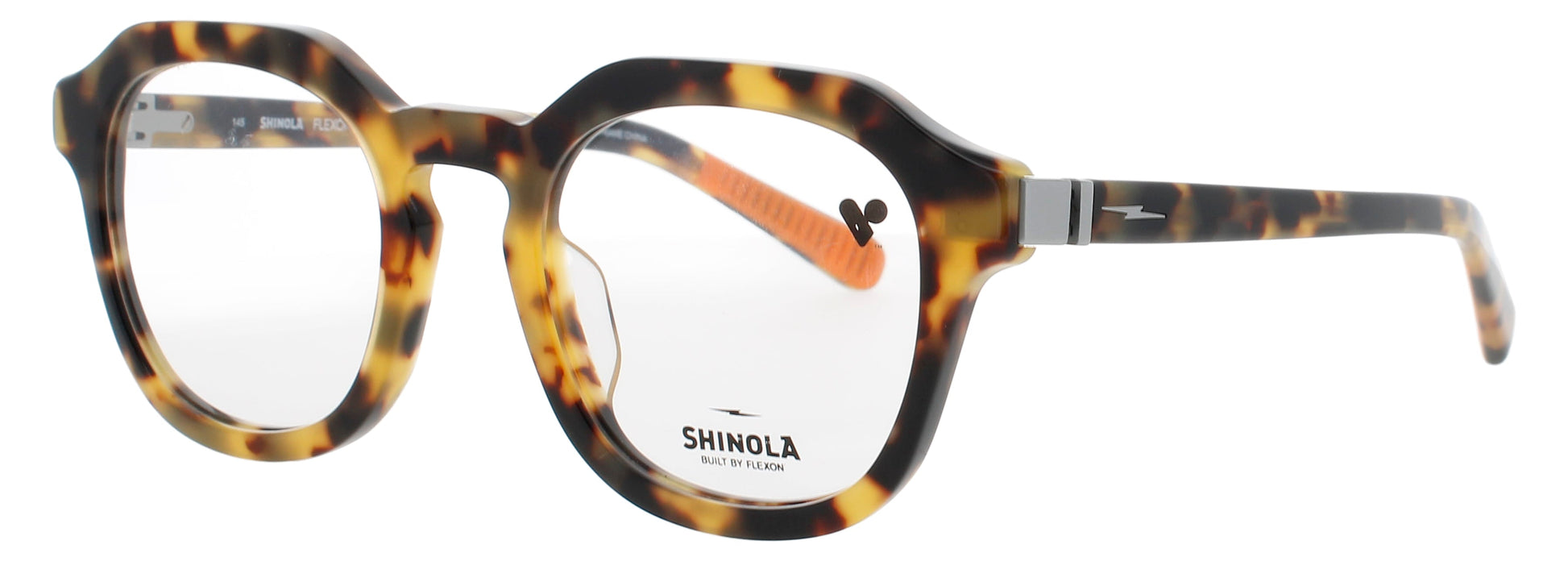 FLEXON SHINOLA SH15001 Frame TORTOISE Lens DEMO