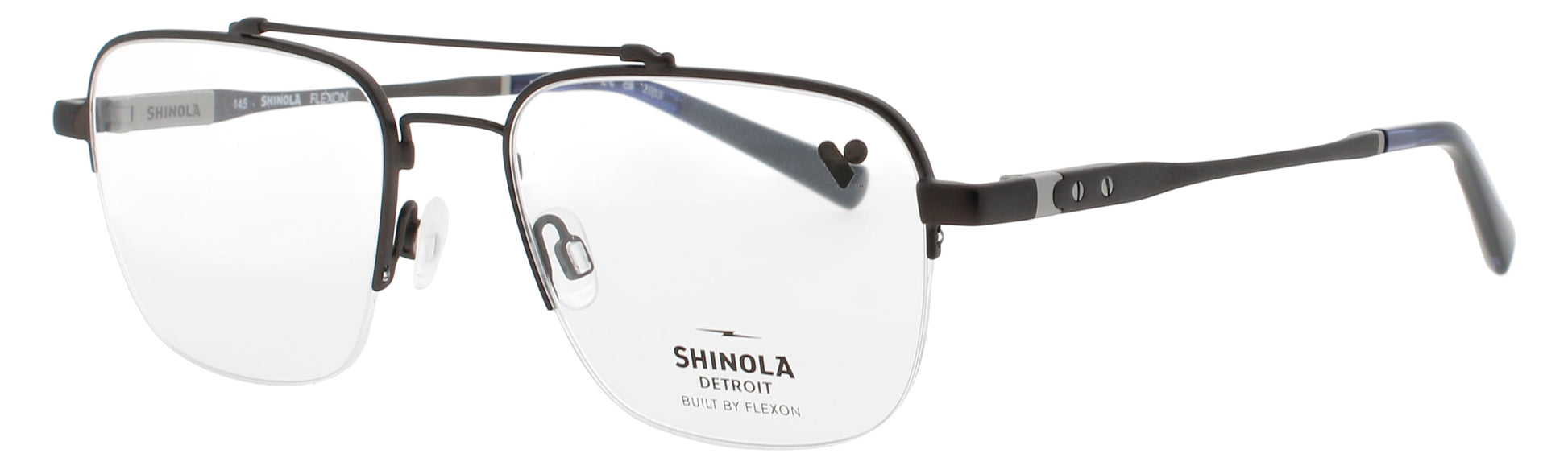 FLEXON SHINOLA SH21000 Frame GUNMETAL Lens DEMO