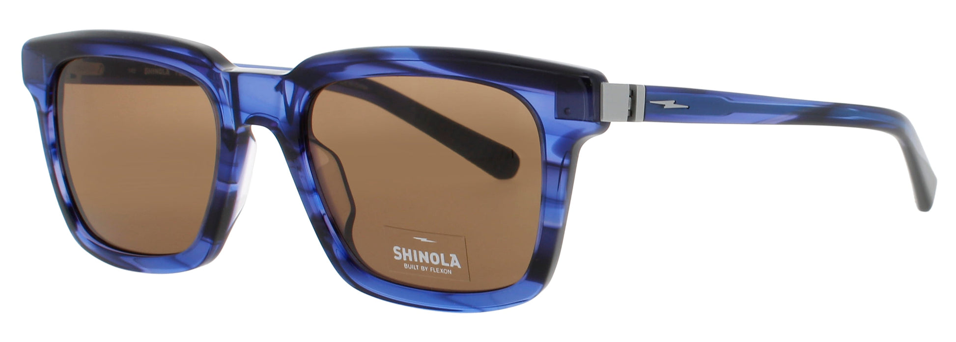 FLEXON SHINOLA SH1500S Frame NAVY Lens BROWN