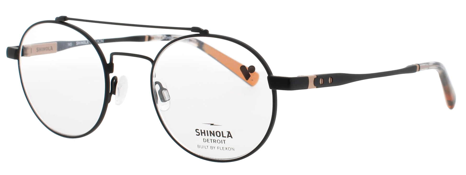 FLEXON SHINOLA SH21001 Frame BLACK Lens DEMO