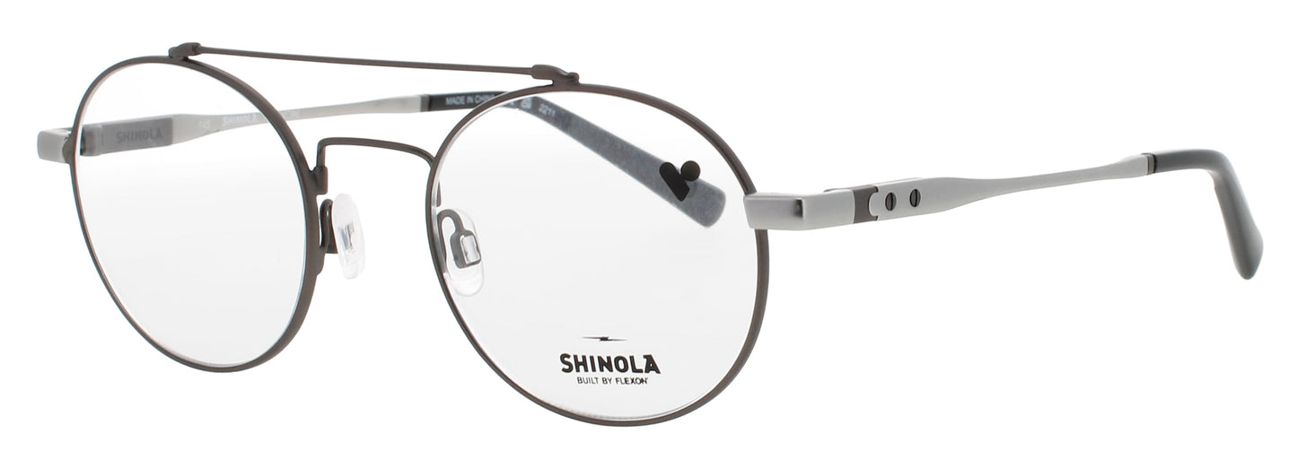 FLEXON SHINOLA SH21001 Frame GUNMETAL Lens DEMO