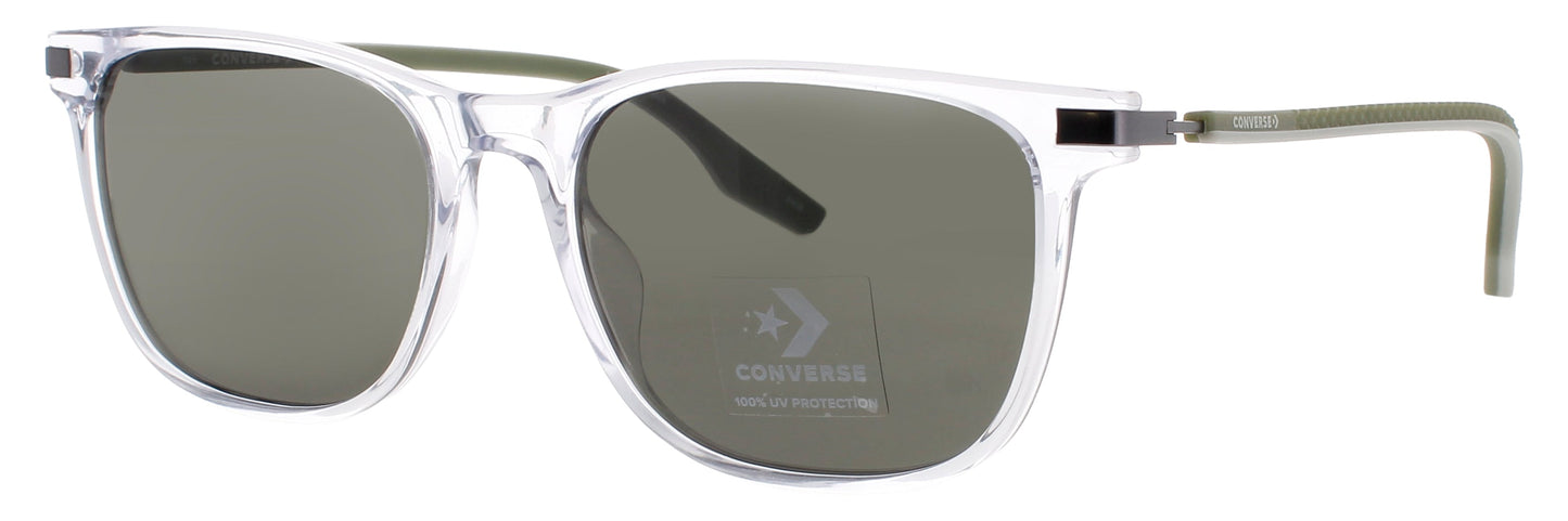 CONVERSE CV544S Frame CLEAR/GREEN Lens SOLID GREEN