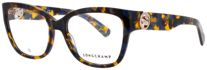 LONGCHAMP LO2712 Frame BLUE HAVANA Lens DEMO