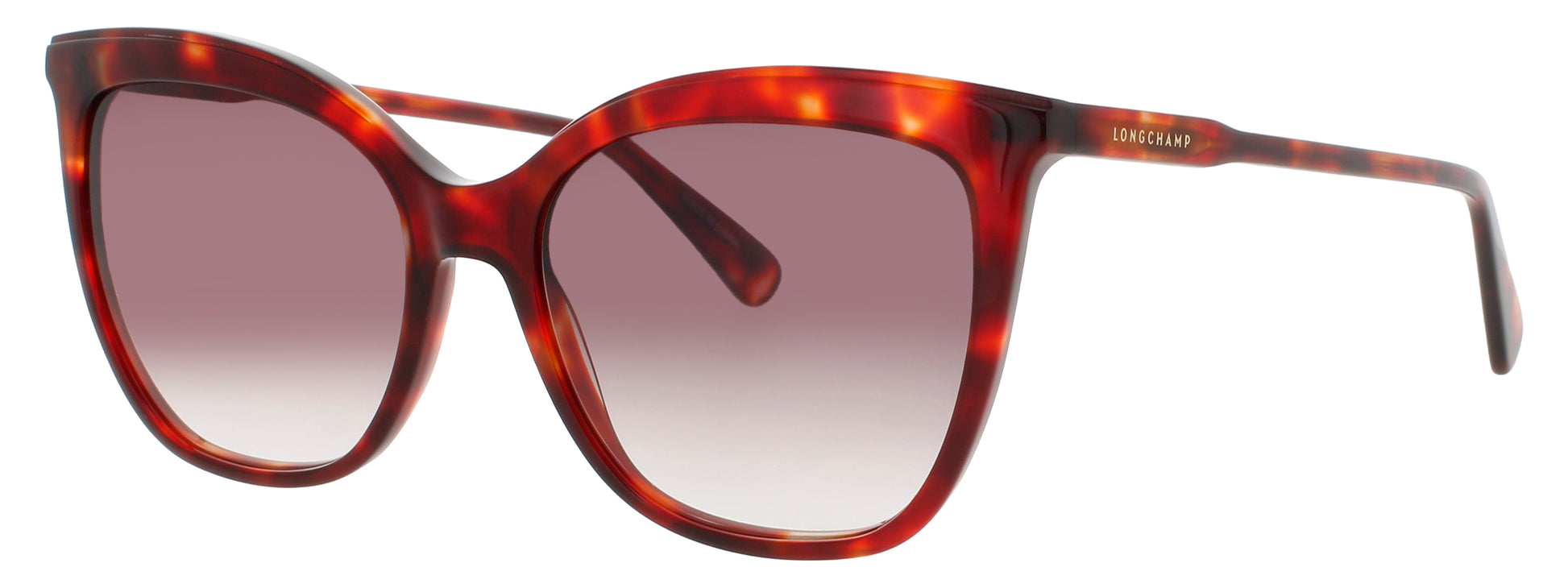 LONGCHAMP LO729S Frame RED HAVANA Lens GREY GRADIENT