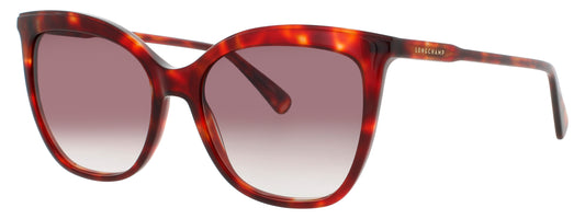 LONGCHAMP LO729S Frame RED HAVANA Lens GREY GRADIENT