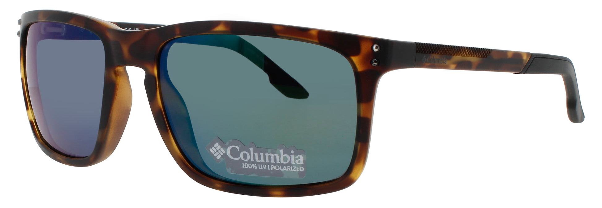 COLUMBIA C524SP Frame MATTE DARK TORTOISE Lens GREEN MIRROR