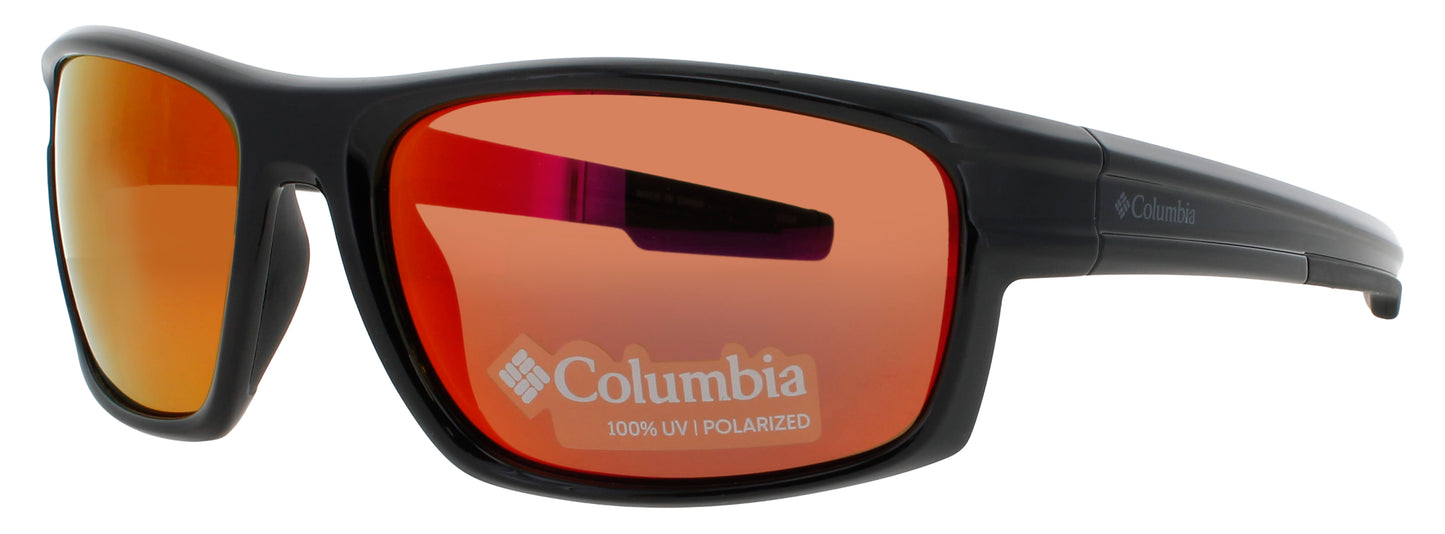 COLUMBIA C533SP Frame BLACK Lens RED MIRROR