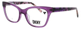 DKNY DK5053 Frame CRYSTAL PURPLE Lens DEMO