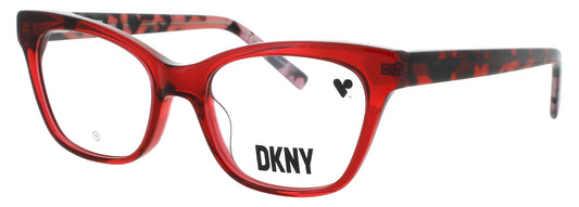 DKNY DK5053 Frame CRYSTAL RED Lens DEMO