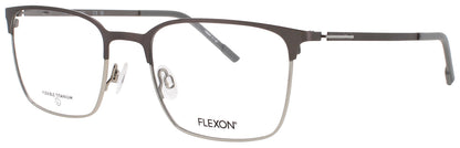 FLEXON E1140 Frame MATTE GUNMETAL/SILVER Lens DEMO