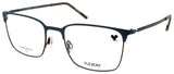 FLEXON E1140 Frame MATTE BLUE STARGAZER/COFFEE Lens DEMO
