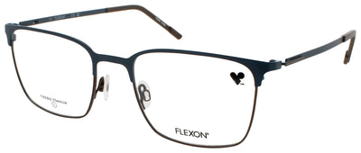 FLEXON E1140 Frame MATTE BLUE STARGAZER/COFFEE Lens DEMO