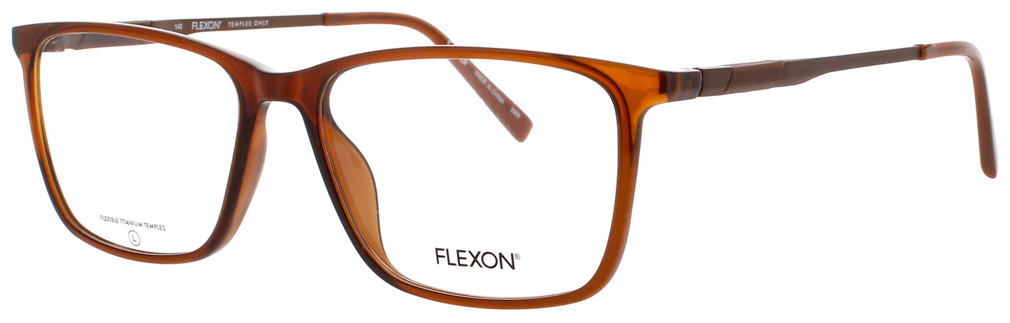 FLEXON EP8019 Frame SHINY CRYSTAL COFFEE Lens DEMO