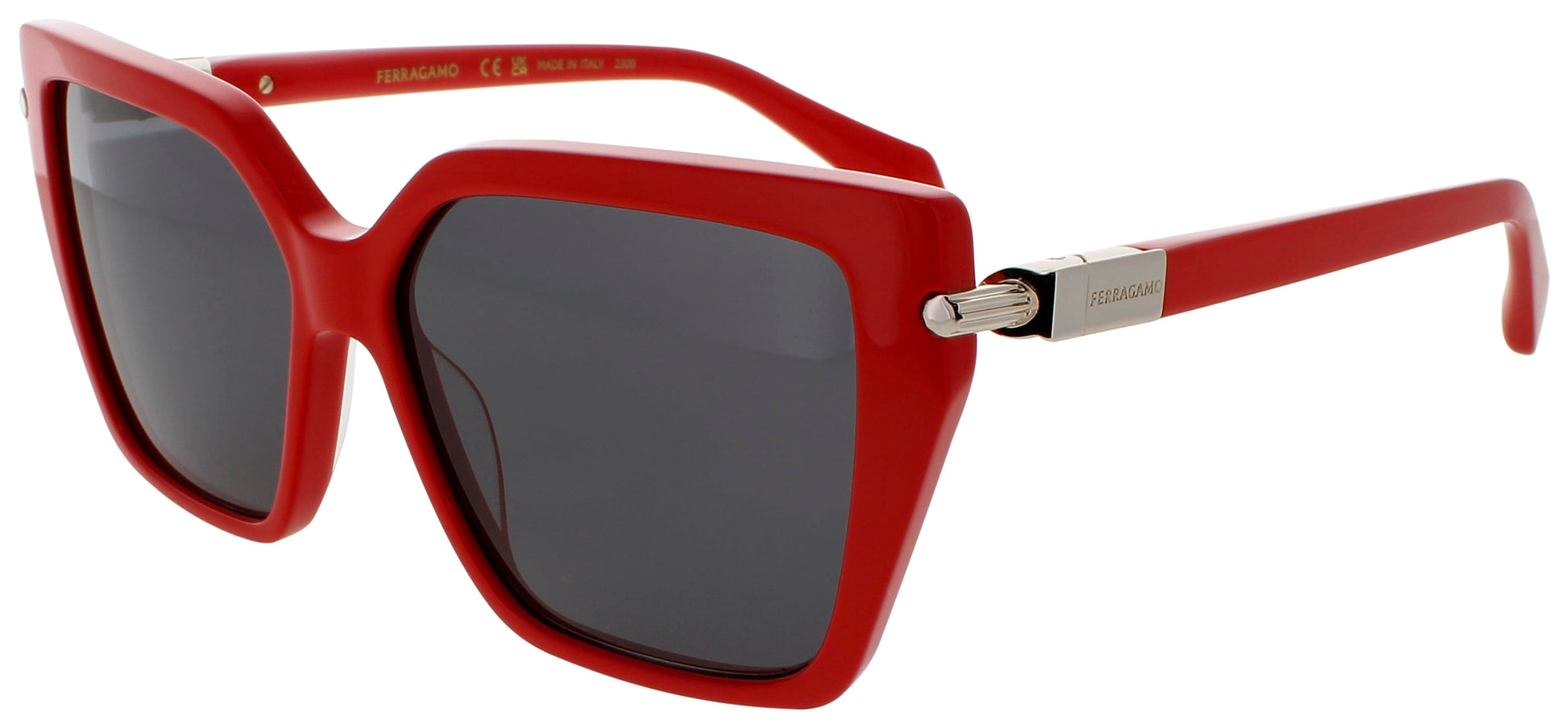 SALVATORE FERRAGAMO SF1106S Frame RED Lens GREY GRADIENT