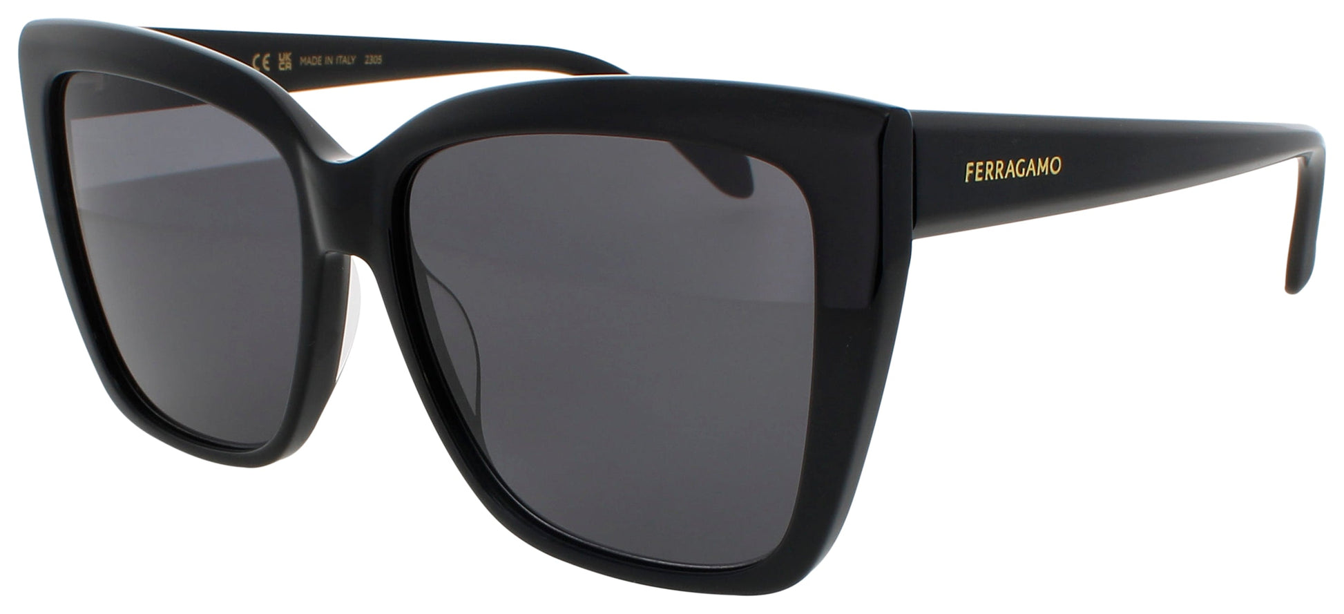 SALVATORE FERRAGAMO SF1102S Frame BLACK Lens DARK GREY