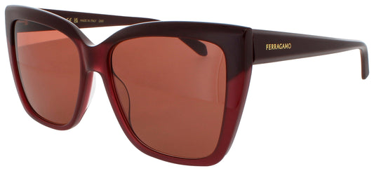SALVATORE FERRAGAMO SF1102S Frame WINE Lens RED