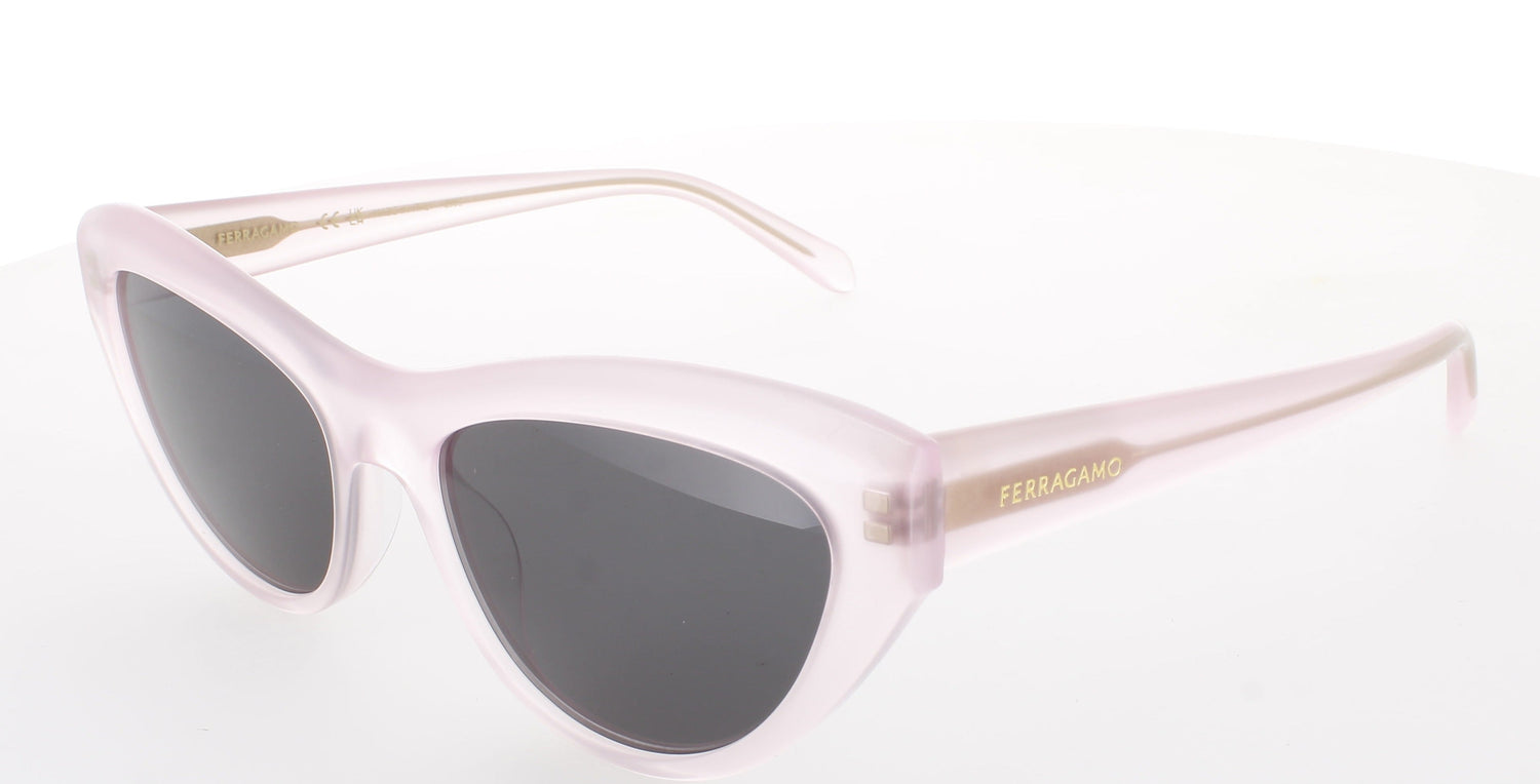 SALVATORE FERRAGAMO SF1103S Frame OPALINE PINK Lens DARK GREY