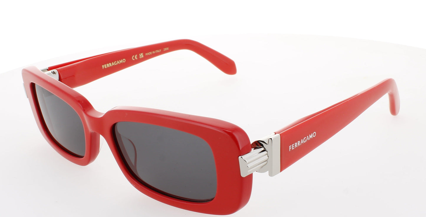 SALVATORE FERRAGAMO SF1105S Frame RED Lens DARK GREY