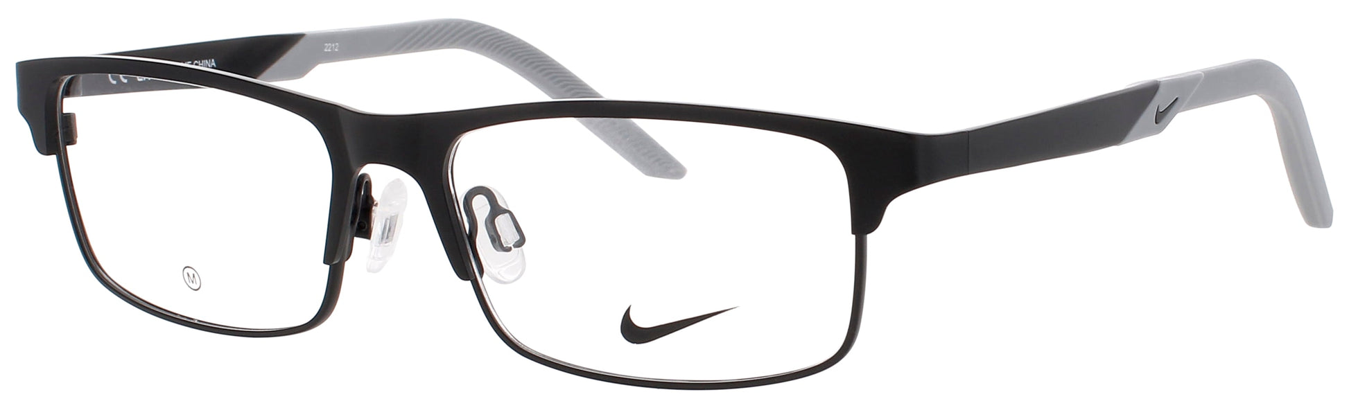 NIKE 5592 Frame SATIN BLACK/WOLF GREY Lens DEMO