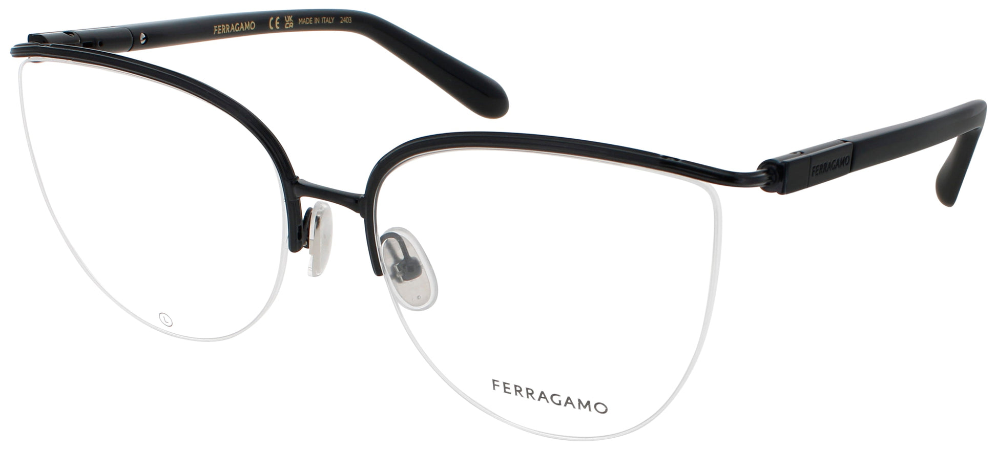 SALVATORE FERRAGAMO SF2227 Frame BLACK Lens DEMO