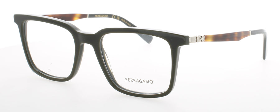 SALVATORE FERRAGAMO SF2969 Frame DARK GREEN Lens DEMO