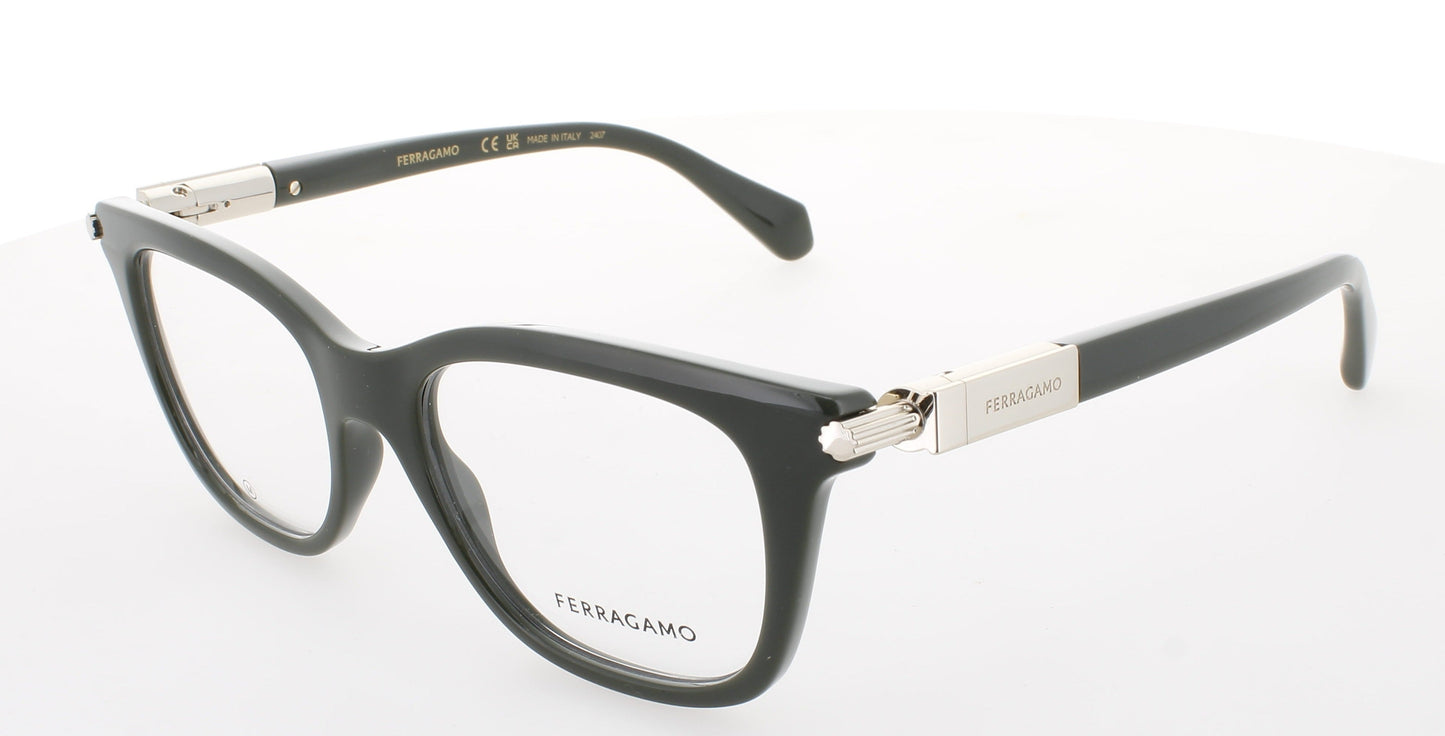 SALVATORE FERRAGAMO SF2973 Frame DARK GREEN Lens DEMO