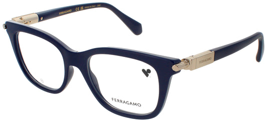 SALVATORE FERRAGAMO SF2973 Frame BLUE NAVY Lens DEMO