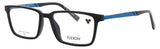 FLEXON J4018 Frame BLACK/NAVY Lens DEMO