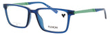 FLEXON J4018 Frame NAVY CRYSTAL/GREEN Lens DEMO