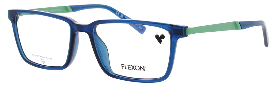 FLEXON J4018 Frame NAVY CRYSTAL/GREEN Lens DEMO