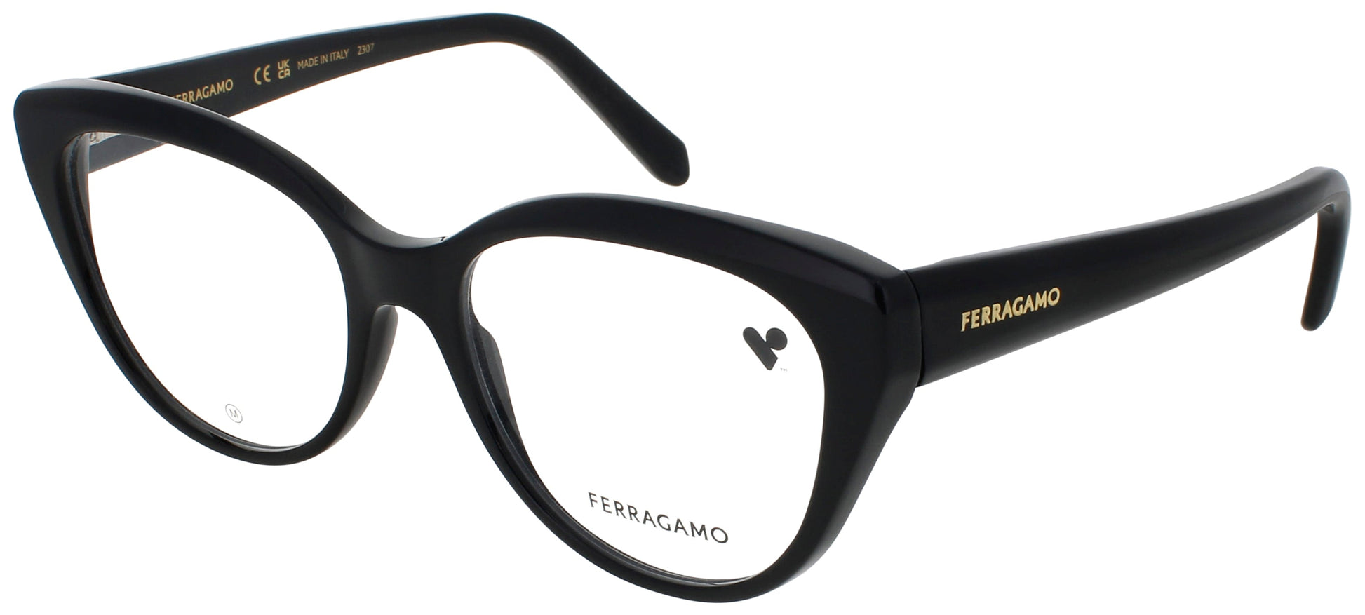SALVATORE FERRAGAMO SF2970 Frame BLACK Lens DEMO