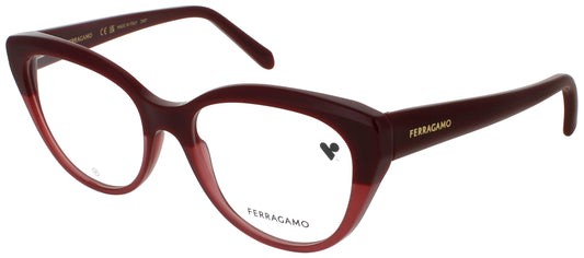 SALVATORE FERRAGAMO SF2970 Frame BURGUNDY Lens DEMO