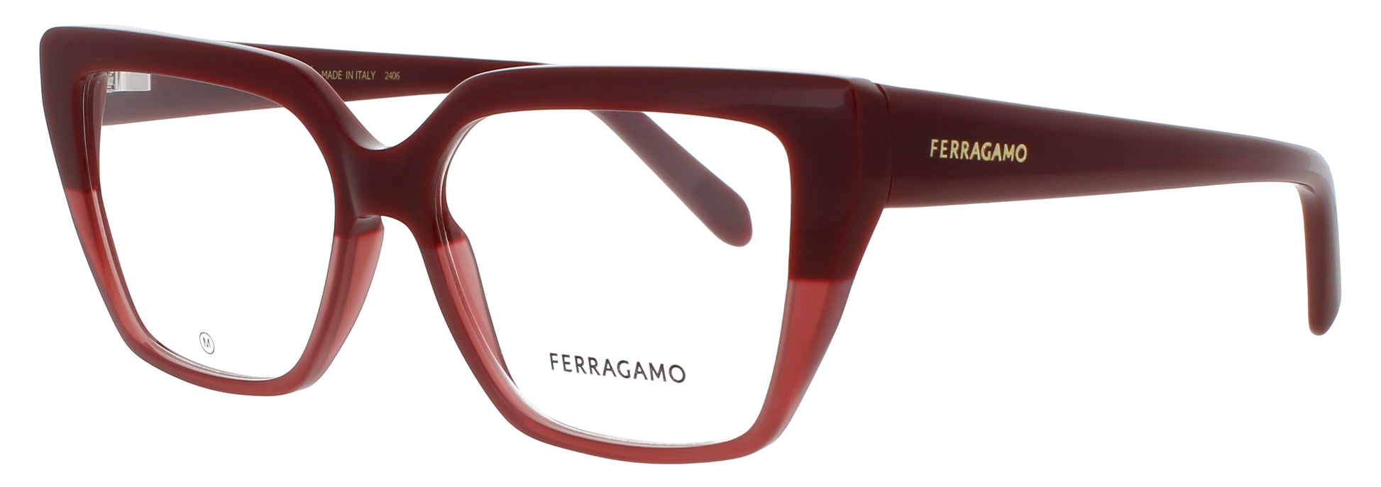 SALVATORE FERRAGAMO SF2971 Frame BURGUNDY Lens DEMO