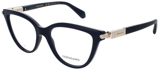 SALVATORE FERRAGAMO SF2974 Frame BLUE NAVY Lens DEMO