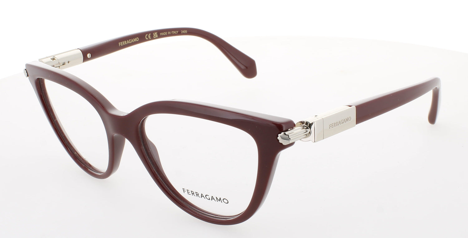 SALVATORE FERRAGAMO SF2974 Frame BURGUNDY Lens DEMO