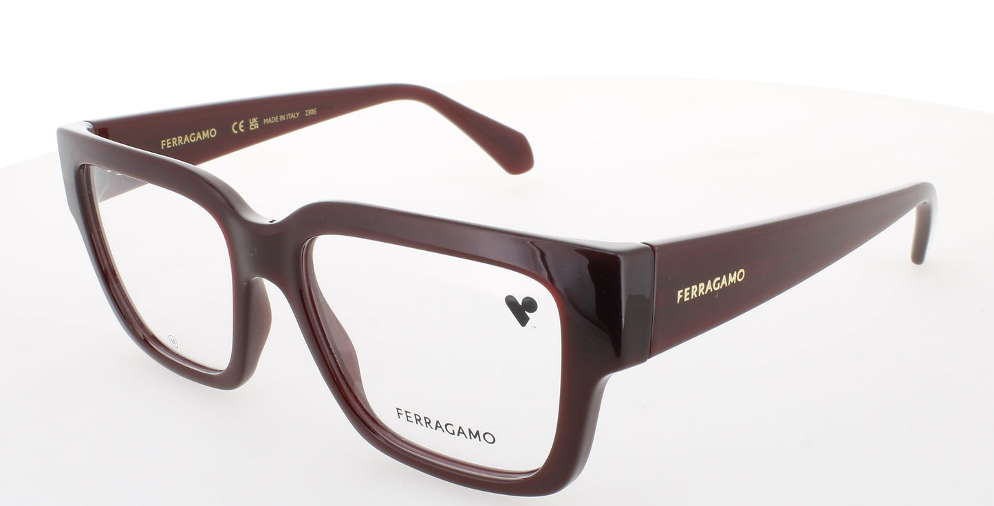 SALVATORE FERRAGAMO SF2975 Frame OPALINE WINE Lens DEMO