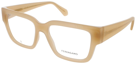SALVATORE FERRAGAMO SF2975 Frame OPALINE HONEY Lens DEMO