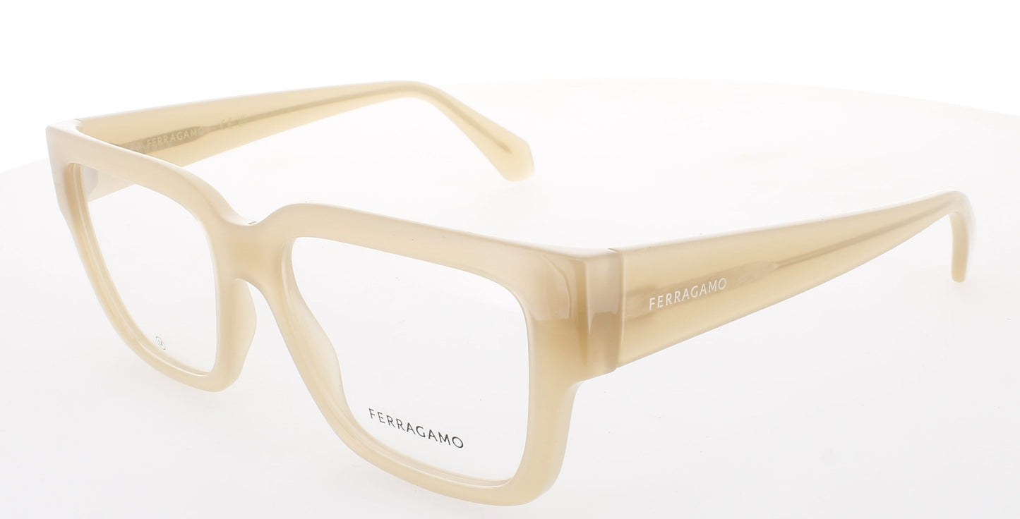 SALVATORE FERRAGAMO SF2975 Frame OPALINE HONEY Lens DEMO