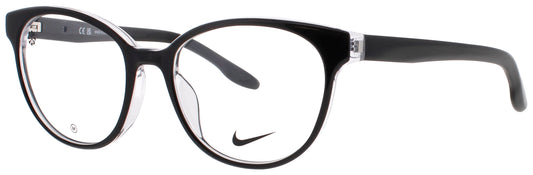 NIKE 7164 Frame BLACK/CRYSTAL CLEAR Lens DEMO