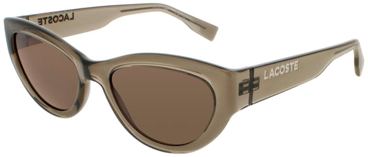 LACOSTE L6013S Frame TRANSPARENT BROWN Lens BROWN