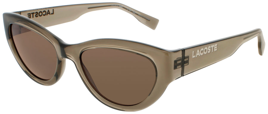 LACOSTE L6013S Frame TRANSPARENT BROWN Lens BROWN