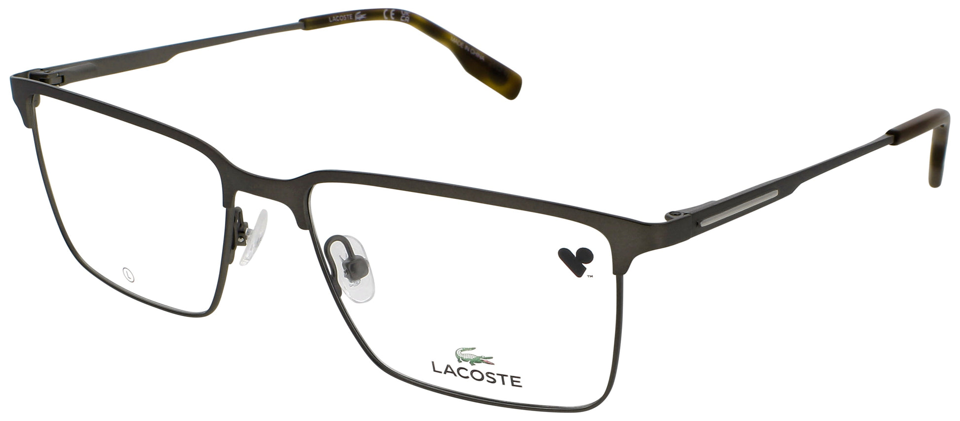 LACOSTE L2296 Frame MATTE GUNMETAL Lens DEMO