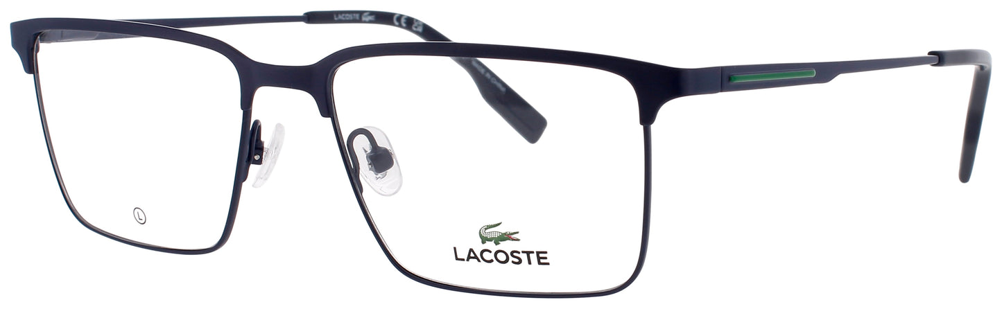 LACOSTE L2296 Frame MATTE BLUE Lens DEMO
