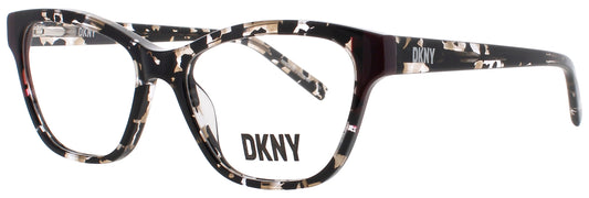 DKNY DK5057 Frame BLACK TORTOISE/PLUM Lens DEMO