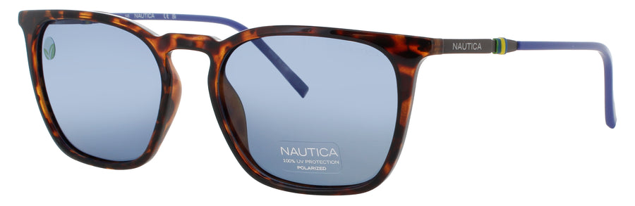NAUTICA N6257S Frame DARK TORTOISE Lens BLUE